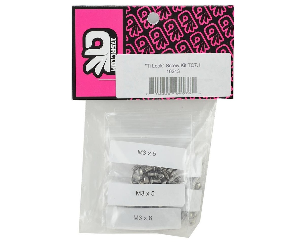 175RC TC7.1 "Ti-Look" Screw Kit