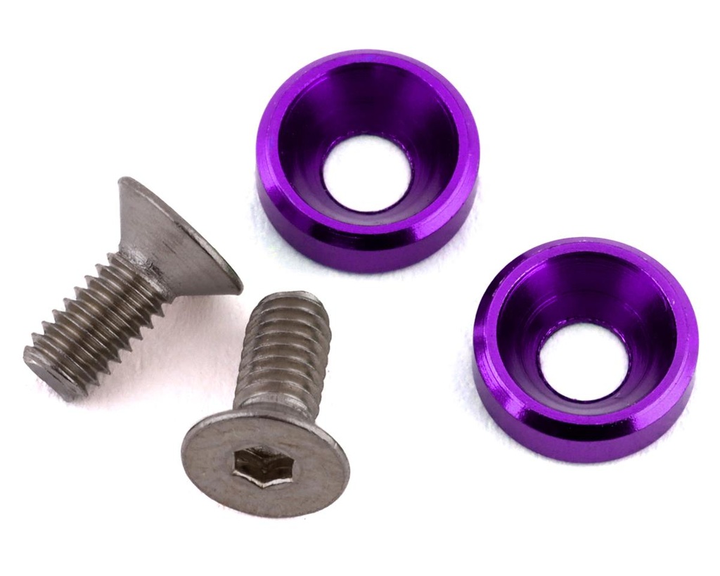 175RC Mini T/B High Load Motor Screws (Purple) (2)