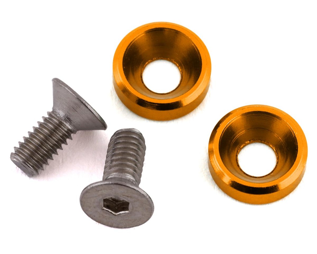 175RC Mini T/B High Load Motor Screws (Gold) (2)