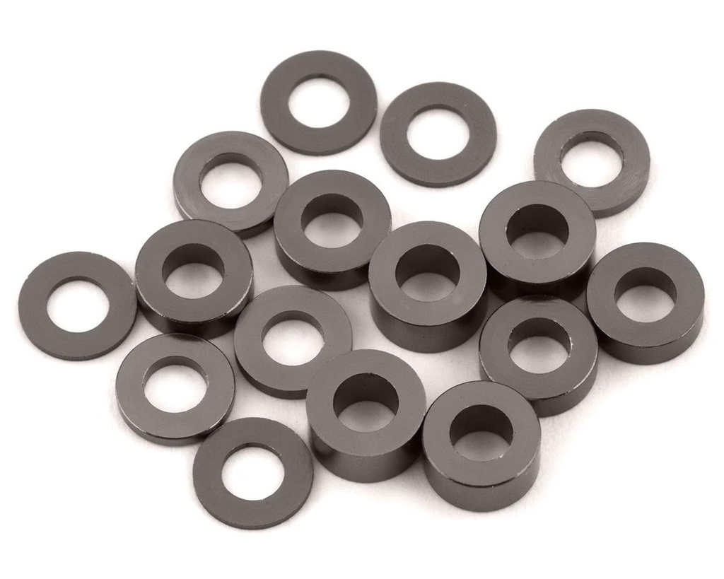 175RC Pro2 Sc10 Ball Stud Spacer Kit (Grey) (16)