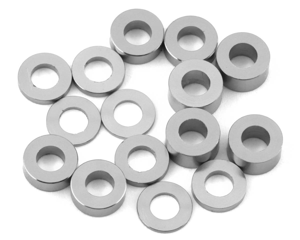 175RC Yokomo YZ-2 DTM 3.1 Ball Stud Spacer Kit (Silver)