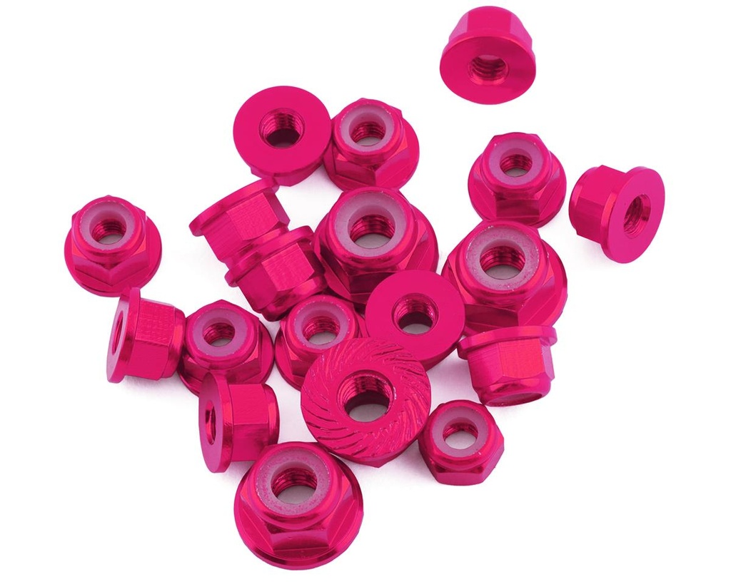 175RC Losi 22X-4 Elite Aluminum Nut Kit (Pink) (19)