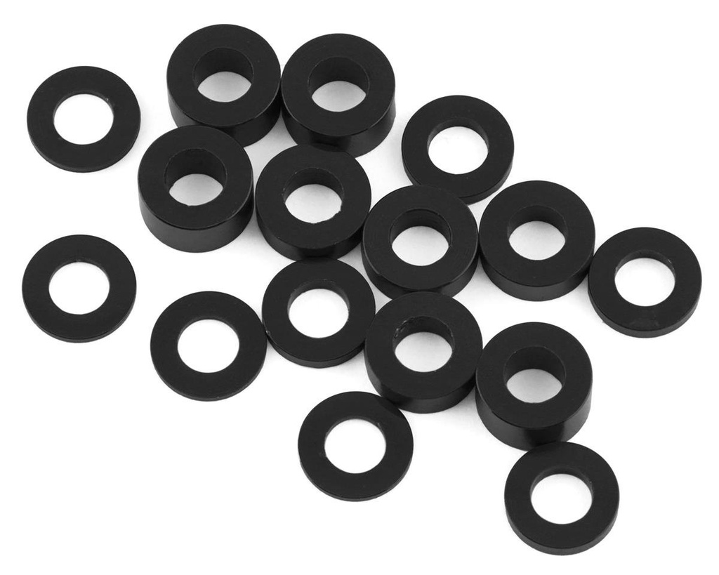 175RC Losi 22X-4 Ball Stud Spacer Kit (Black) (16)