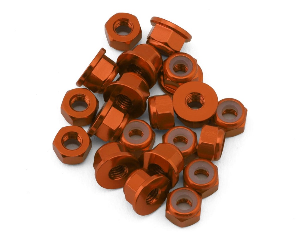 175RC Mugen MSB1 Aluminum Nut Kit (Orange)