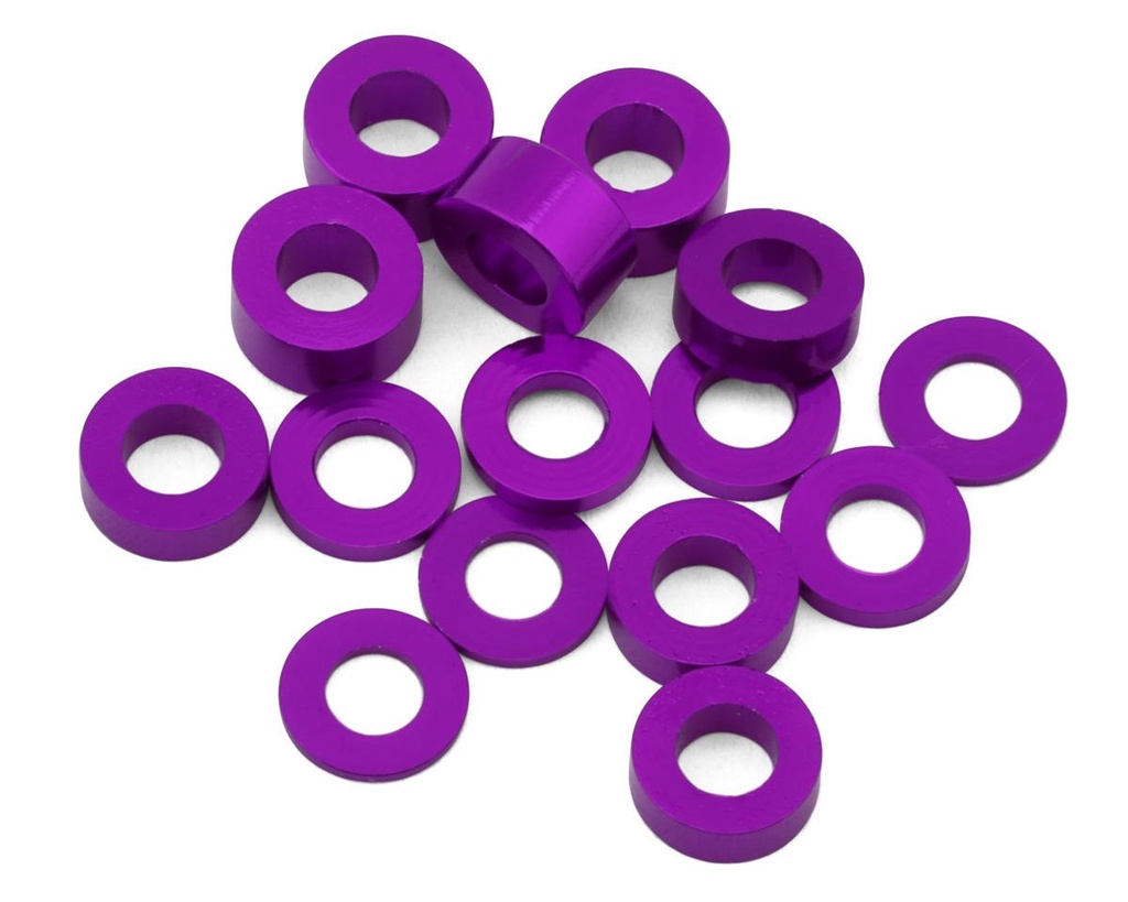 175RC Team Associated RC10B74.2D CE Aluminum Spacers Kit (Purple)