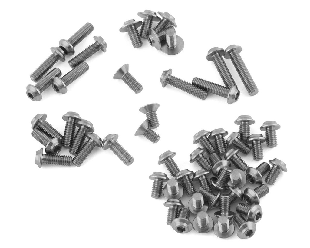 1UP Racing Mugen MTC2 Pro Duty Titanium Upper Screw Set