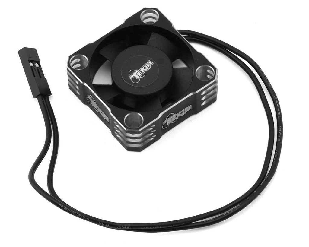 Tekin 30x30x10 Hiflow Aluminum Cooling Fan (Black/Silver)