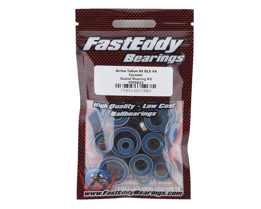FastEddy Arrma Talion 6S BLX V4 Ceramic Sealed Bearing Kit