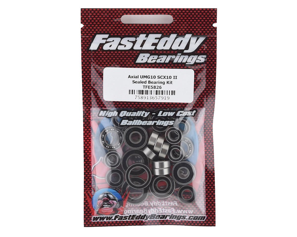 FastEddy Axial UMG10 SCX10 II Sealed Bearing Kit