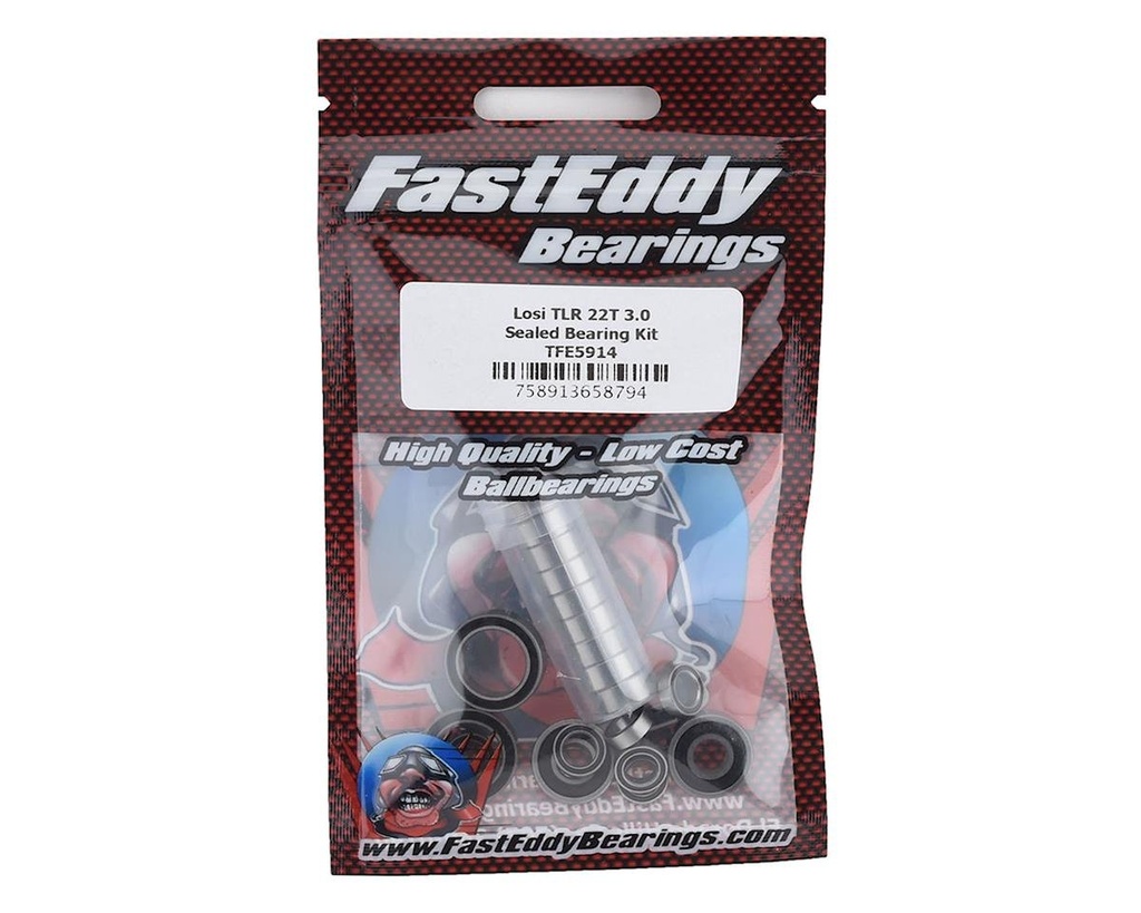 FastEddy Losi TLR 22T 3.0 Sealed Bearing Kit