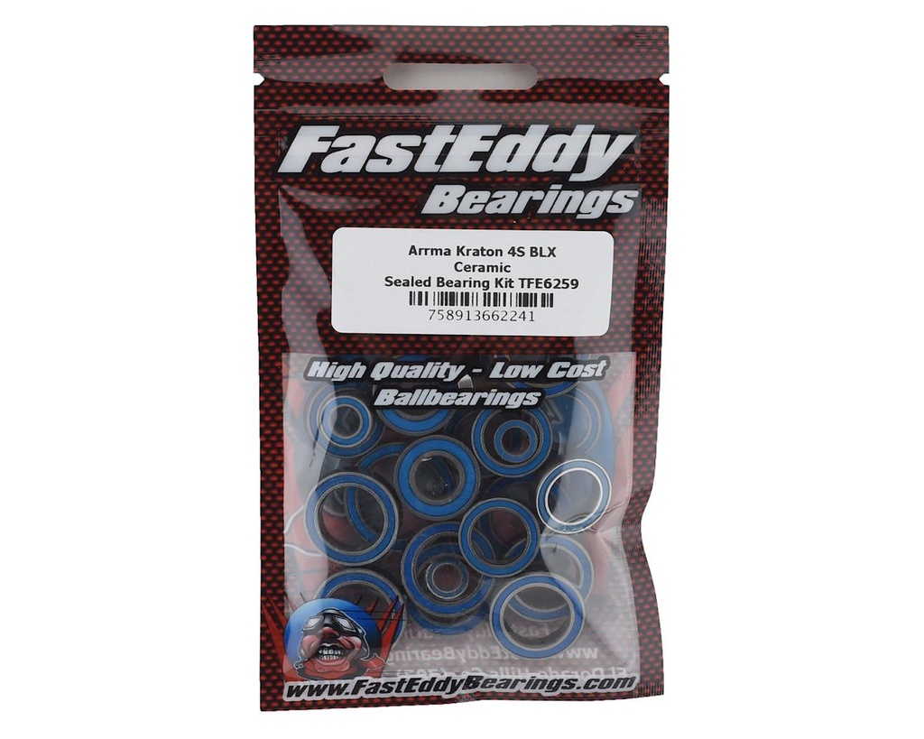 FastEddy Arrma Kraton 4S BLX Ceramic Sealed Bearing Kit