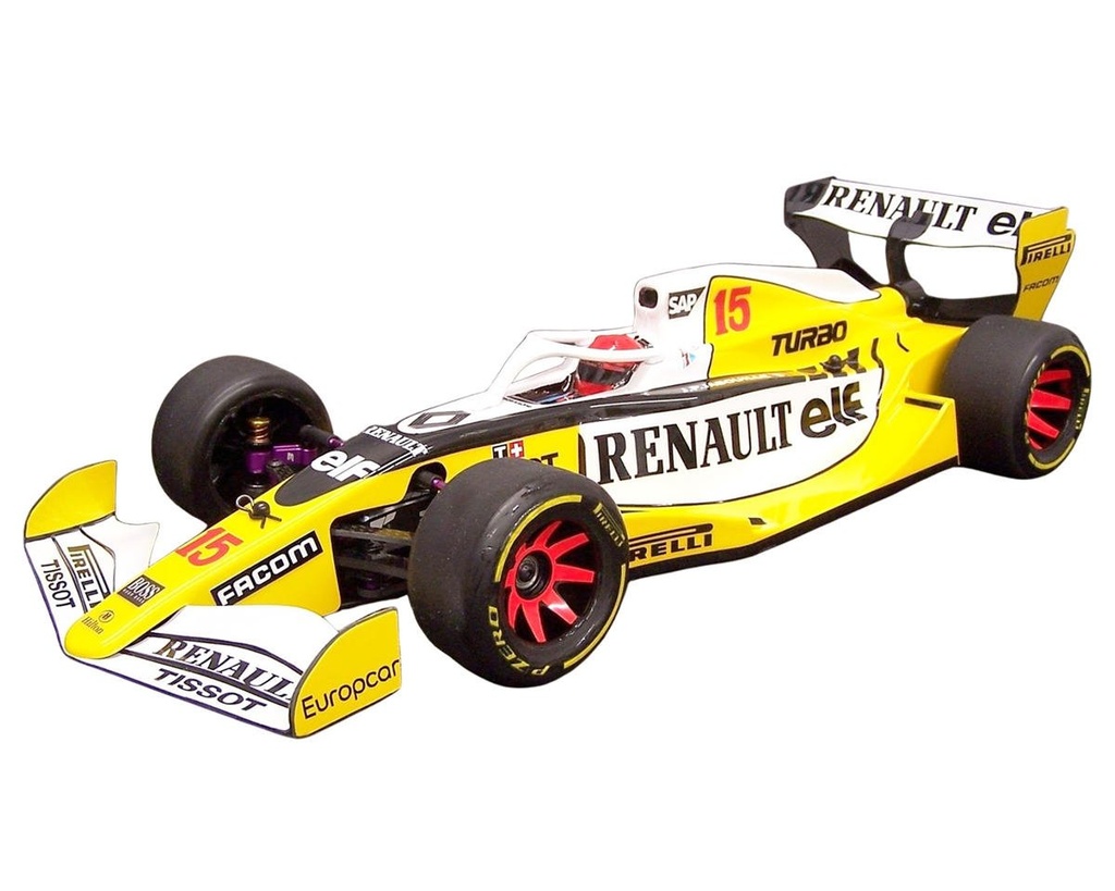 eXcelerate P-Zero Prodigy F1 1/10 Formula Body (Clear) (.020")