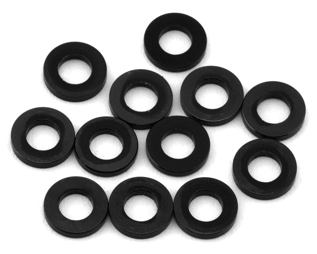 eXcelerate 3x6x1mm Aluminum Shims (Black) (12)