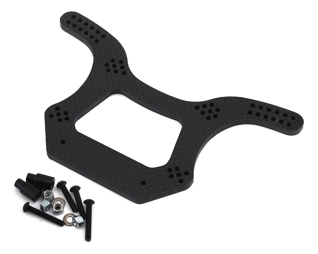 Xtreme Racing 4mm Carbon Fiber Dirt Oval Front Shock Tower for Traxxas Slash