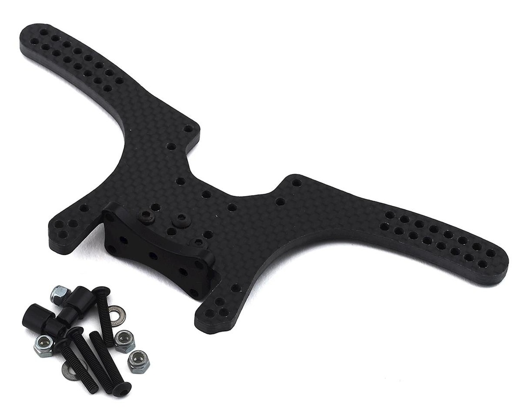 Xtreme Racing 4mm Carbon Fiber Dirt Oval Rear Shock Tower for Traxxas Slash