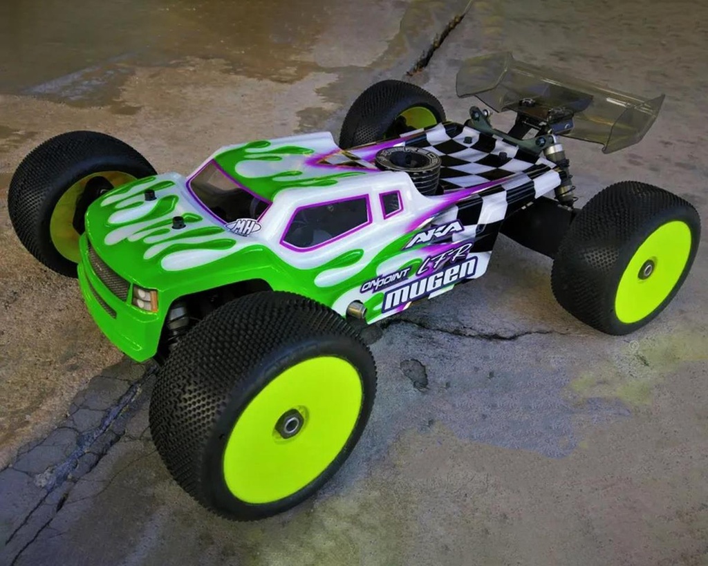 Leadfinger Racing Mugen MBX7TR/8 Strife 1/8 Truck Body (Clear)