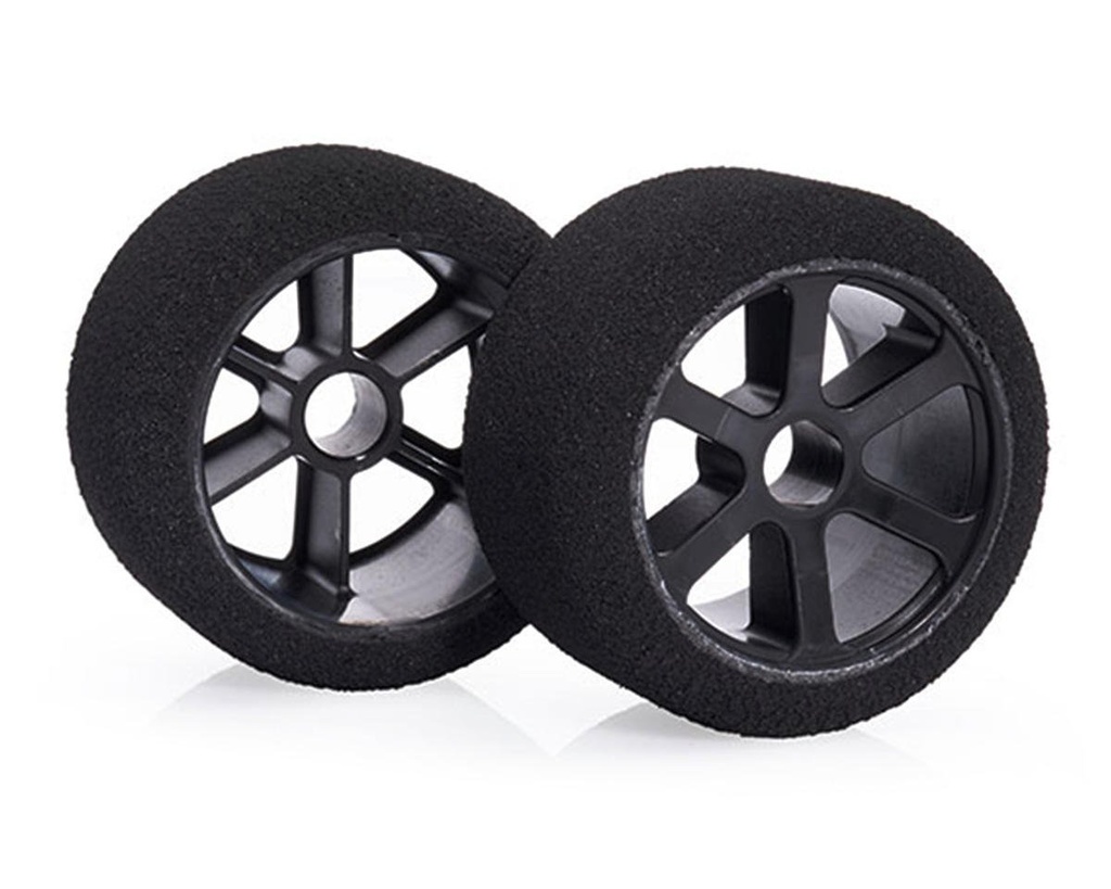 Matrix Tires 1/12 On-Road Foam Front Tires (25 Shore/Platinum)