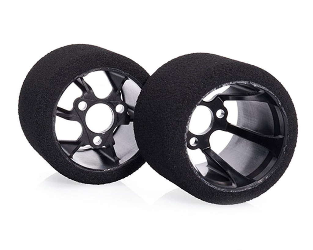 Matrix Tires 1/12 On-Road Foam Rear Tires (40 Shore/Team Purple)