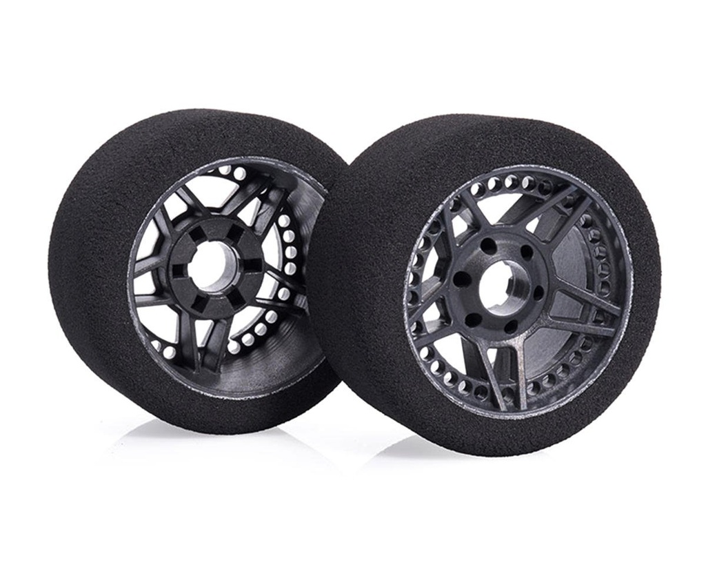 Matrix Tires 37mm 1/8 On-Road Foam Front Tires (35 Shore)