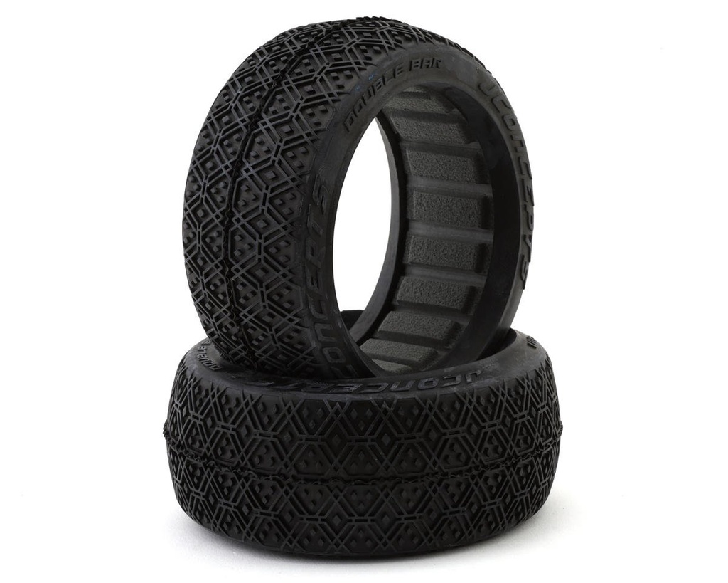 JConcepts Double Bar 1/8 Off-Road Buggy Tires (2) (Aqua A2)