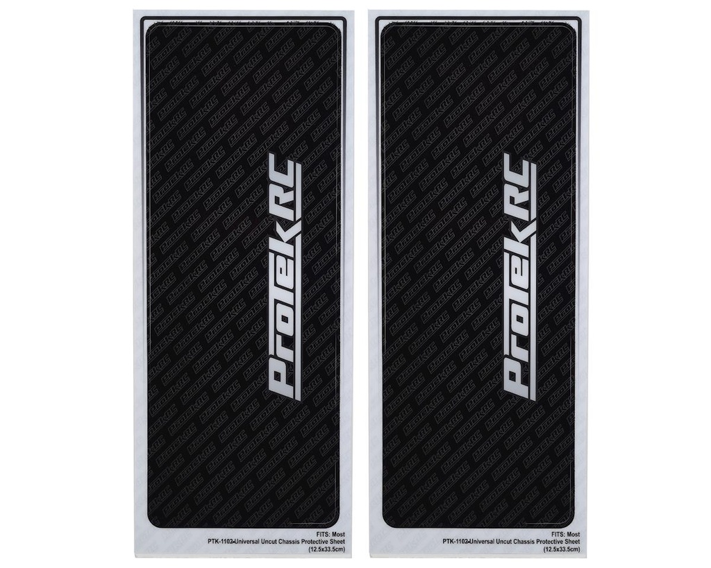ProTek RC Universal Chassis Protective Sheet (Black) (2)