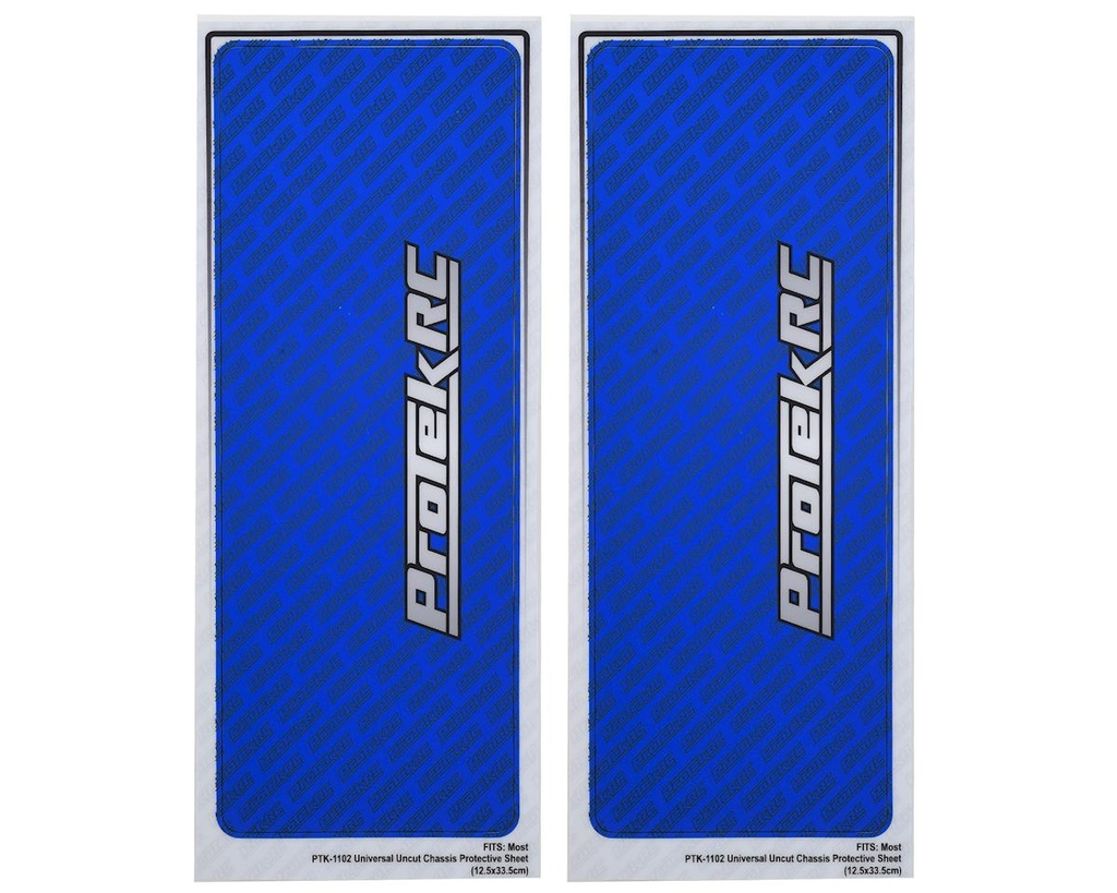 ProTek RC Universal Chassis Protective Sheet (Blue) (2)