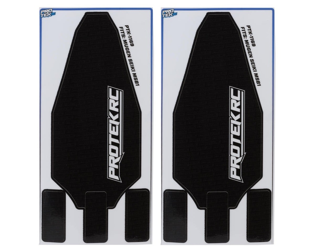 ProTek RC Mugen Seiki MSB1 Chassis Protector (2) (Black)