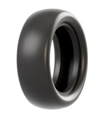 Slick - 2WD Front Buggy Tires w/Inserts 2.2" (1 pr) (Green)