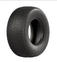 Super Mini - Short Course Tires w/Inserts (1 pr) Soft Long Wear (Yellow/Yellow)