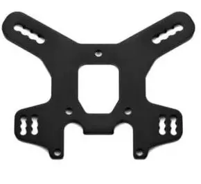 Shock Tower (front, 7075, black ano, SCT.3/SL)