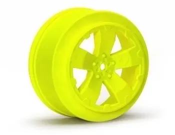Sabertooth Losi-SCTE/22SCT Wheel | Yellow | Pair (copy)
