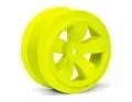Sabertooth SC10 +3mm Wheel | Yellow | Pair