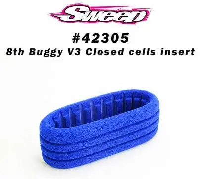Closed Cell Insert 4pc Set For 8th Scale Buggy