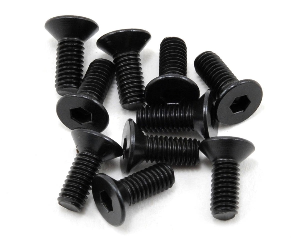Tekno RC 3x8mm Flat Head Screw (10)
