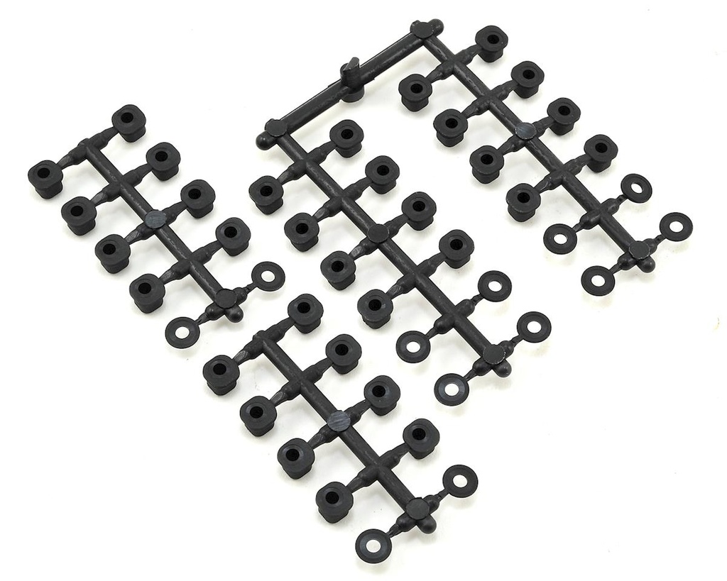 Tekno RC EB410/ET410 Wheelbase Shims & Hinge Pin Inserts