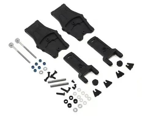 Custom Works RC Adjustable Toe Rear Arm Kit - TLR 22SCT