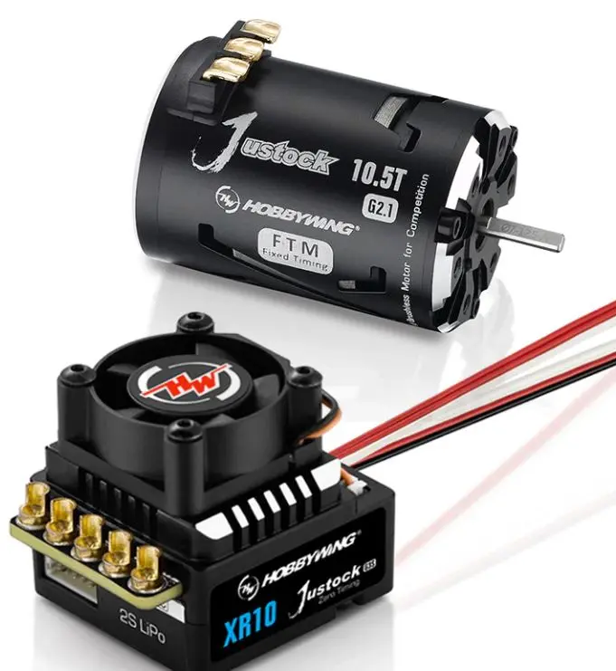 Xerun XR10 Justock G3S Combo With 13.5T Motor