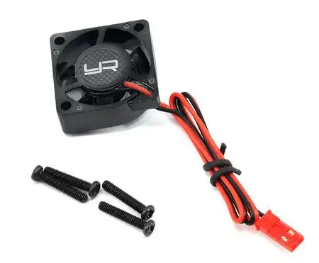 Yeah Racing 30x30x10mm Tornado High Speed Fan (Blk)