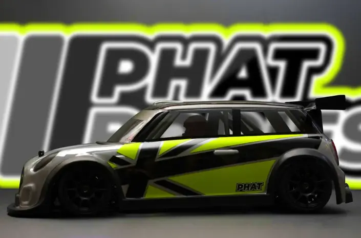 PHAT BODIES JCW Challenge MINI for Tamiya M Chassis 3Racing CERO