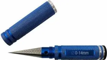 Hobby Details Body Reamer for 0-14mm hole - Blue
