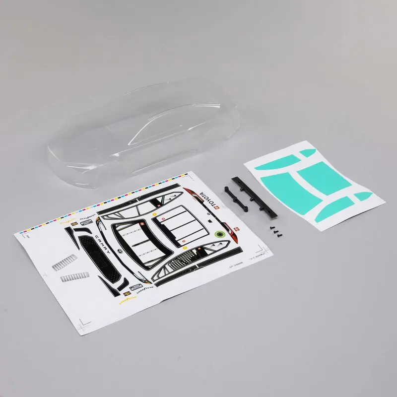 Losi Toyota Clear Body: NASCAR GROM