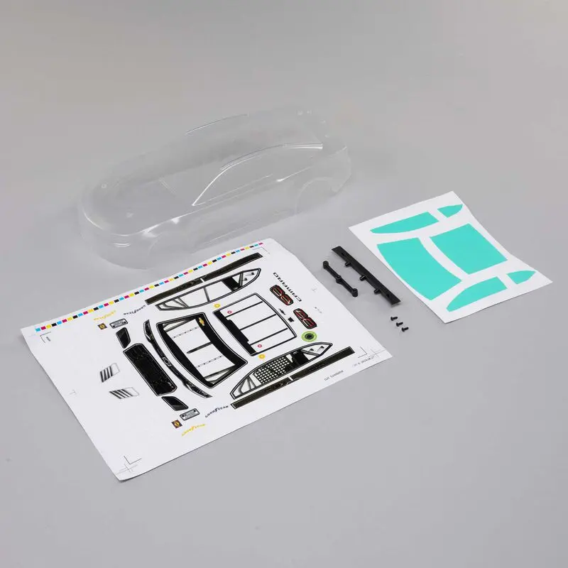 Losi Chevy Clear Body: NASCAR GROM