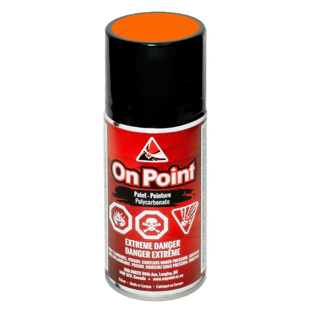 On Point 150ml RC Spray Paint - Fluorescent Orange