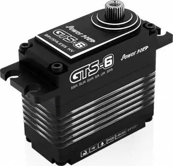 Power HD GTS-6 High Voltage Brushless Servo 60KG 0.07 sec @ 8.4V Support FLYSKY i-BUS2 / Noble NB4 Pro (NOR/SR/SFR) / Futaba (NOR/SR/UR) / Sanawa (NOR/SHR/SSR/SUR/SXR)