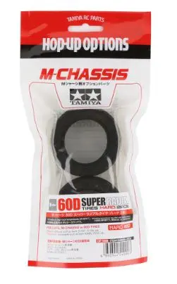 Tamiya M-chassis 60D Super Radial Tires(2) (Hard)