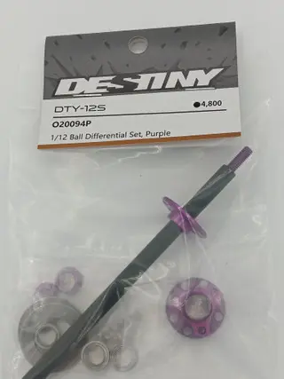 1/12 Ball Differential Set - Purple