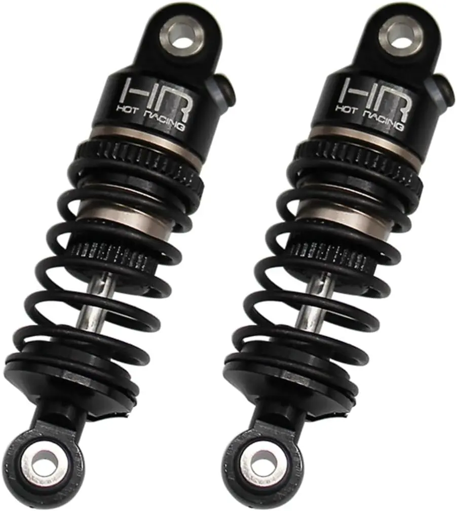 Hot Racing Losi Nascar 44.5mm Aluminum Threaded Oil Shocks (2)