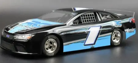 1RC Racing 1/18 Asphalt Late Model 2.0 Body Set (Clear)