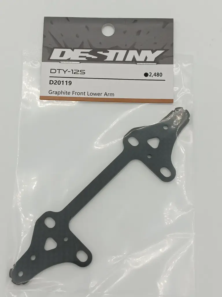 DTY-12S Graphite Front Lower Arm 