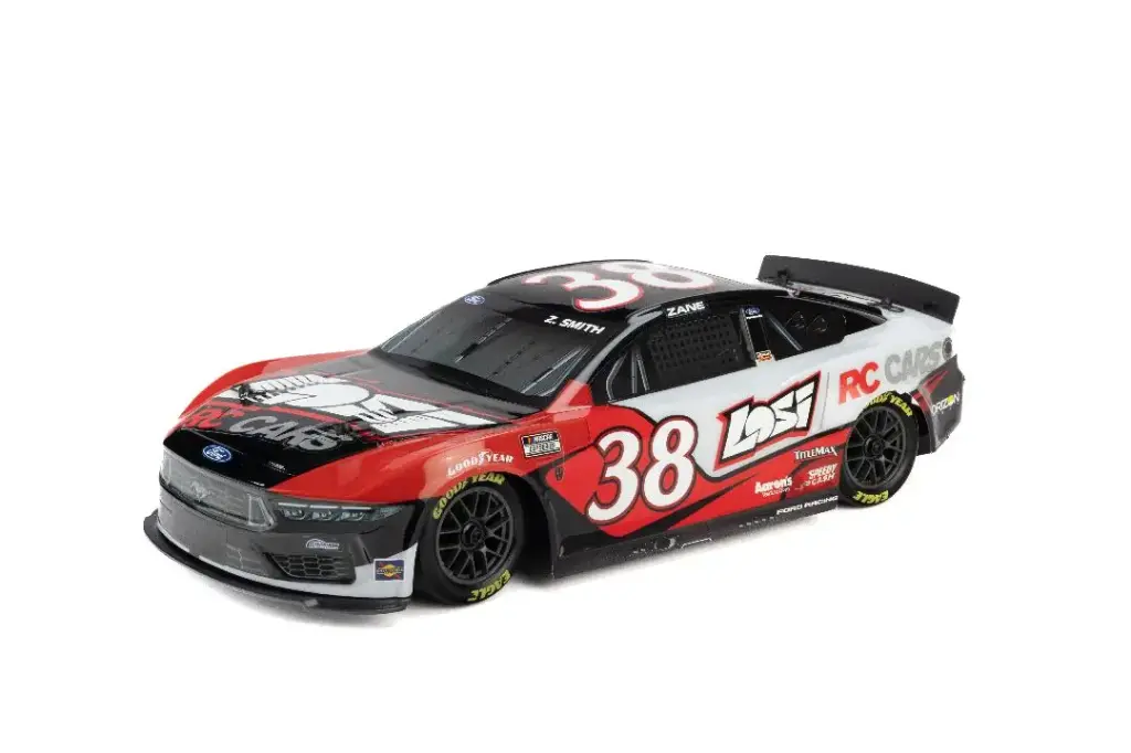 Losi 1/12 NASCAR Zane Smith #38 2026 Ford Mustang 2S AWD RTR 